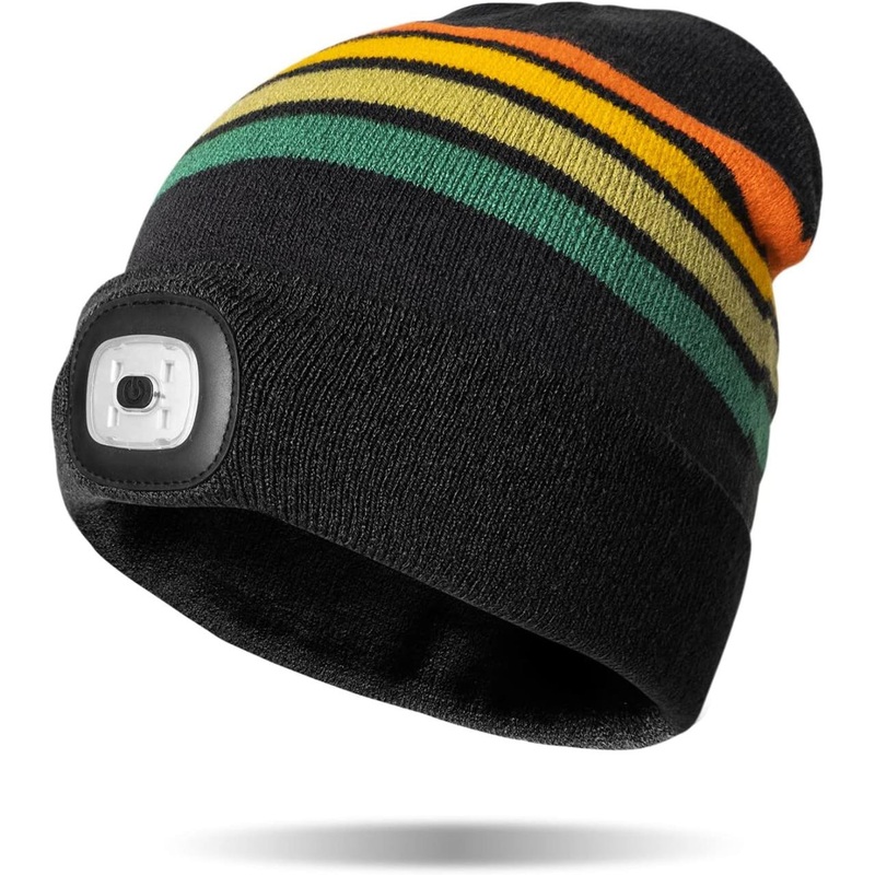 Faire Rechargable Led Knit Beanie