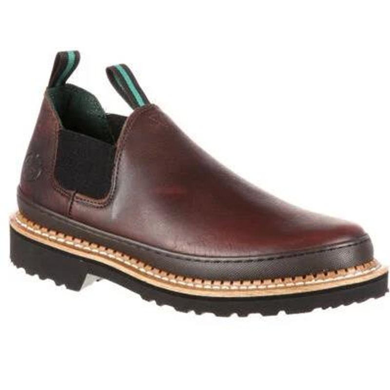 Georgia Boot Men’s Giant Romeo Work Shoe – Soggy Brown