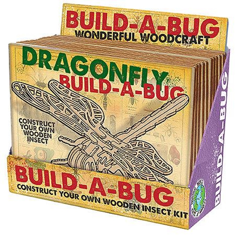 House Of Marbles Build-A-Bug Wooden Insect Kit