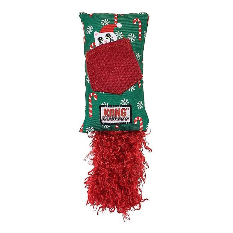 Kong Holiday Cat Kickeroo Refillable