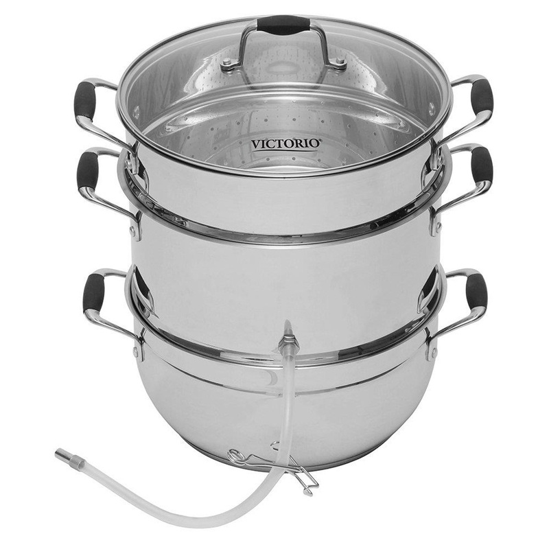 Palmer Wholesale Deluxe Stainless Steel Steam Juicer