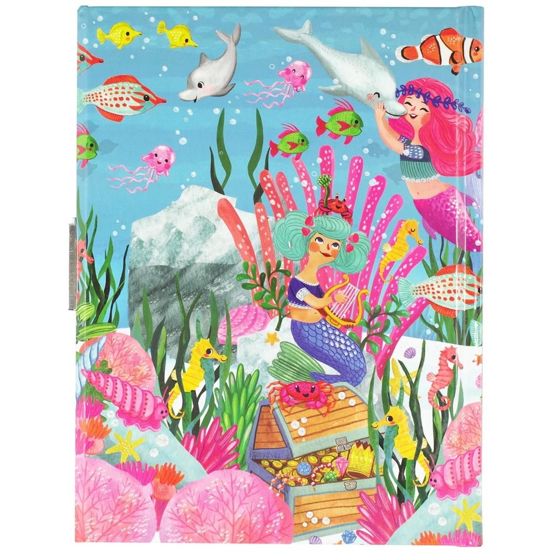 Peter Pauper Locking Mermaid Journal