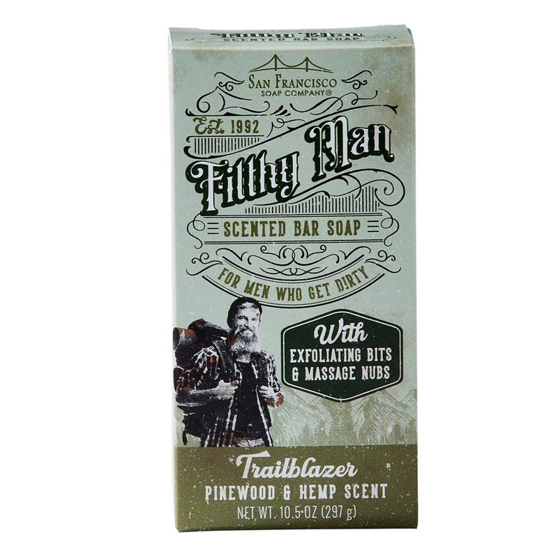 San Francisco Soap Company Filthy Man Bar Soap – Trailblazer: Pinewood & Hemp