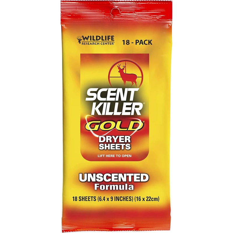 Wildlife Research Ce Wr Sk Gold Dryer Sheets 18 Pack