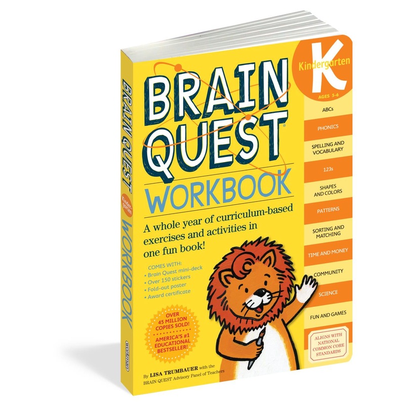 Workman Publishing Kindergarden Brain Quest Workbook