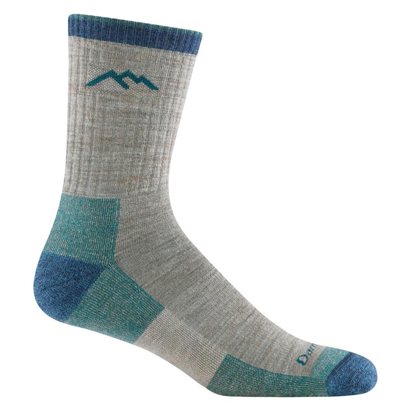 Darn Tough Vermont Men’s Hiker Micro Crew Midweight Hiking Sock – Rye