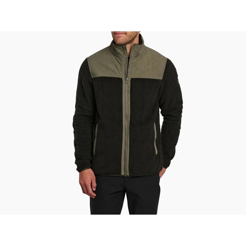 Kuhl Men’s Konfluence Fleece Jacket – Dark Moss/Vintage Olive