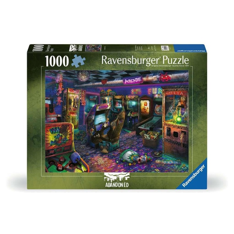 Ravensburger Abandoned: Forgotten Arcade – 1000 pc. Puzzle