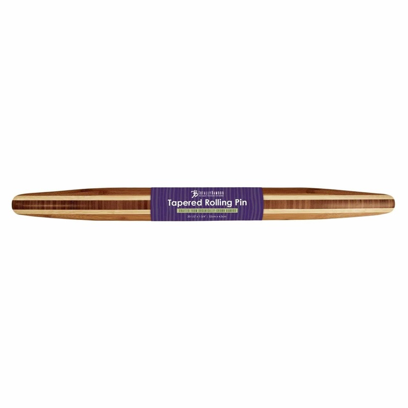 Totally Bamboo Tapered Bamboo Rolling Pin – 20-1/2″ x 1-3/4″