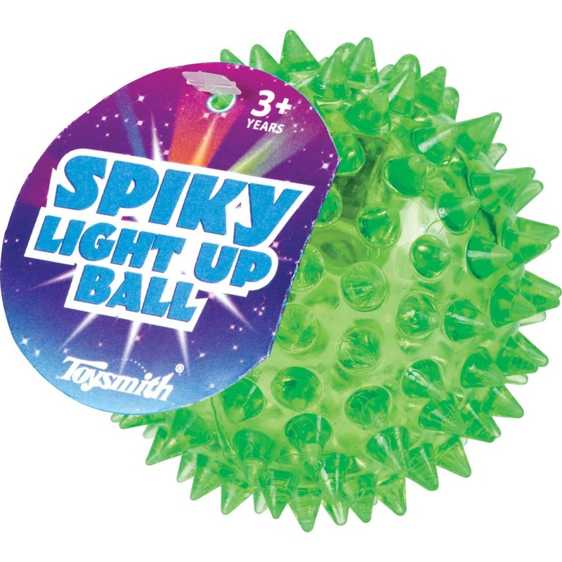 Toysmith Flashing Spiky Light Up Ball