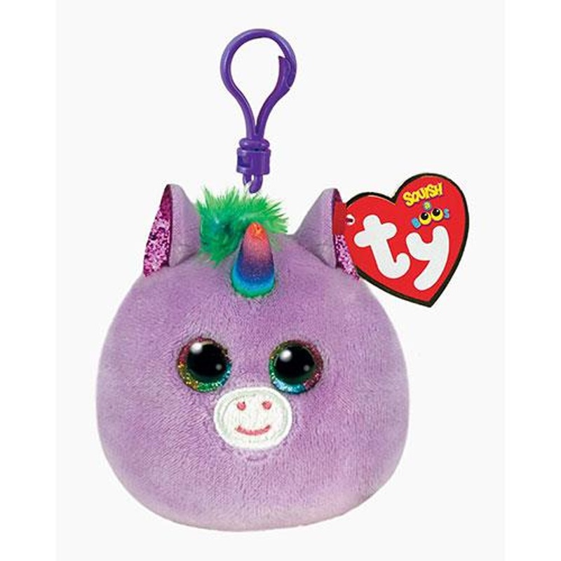 Ty Inc Squish A Boo Clip Rosette the Unicorn