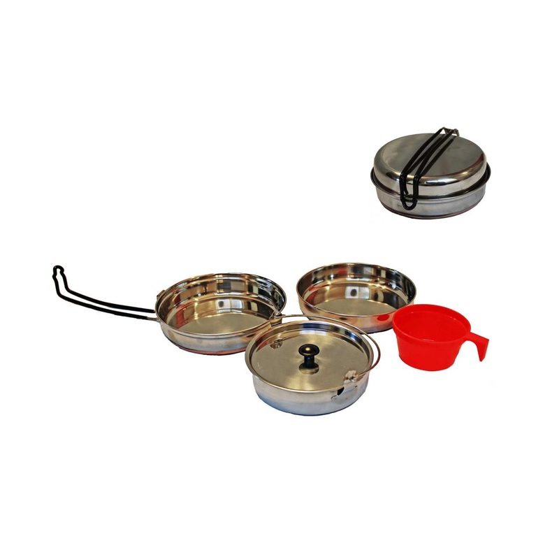 Caddis Stainless Steel Mess Kit