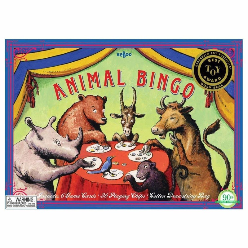 Eeboo Animal Bingo