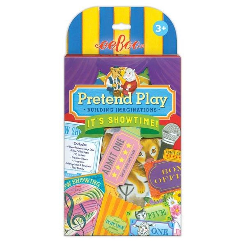 Eeboo Its Show Time Pretend Play