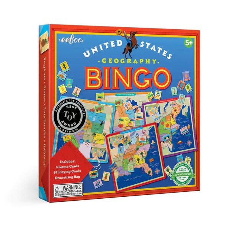Eeboo Us Bingo
