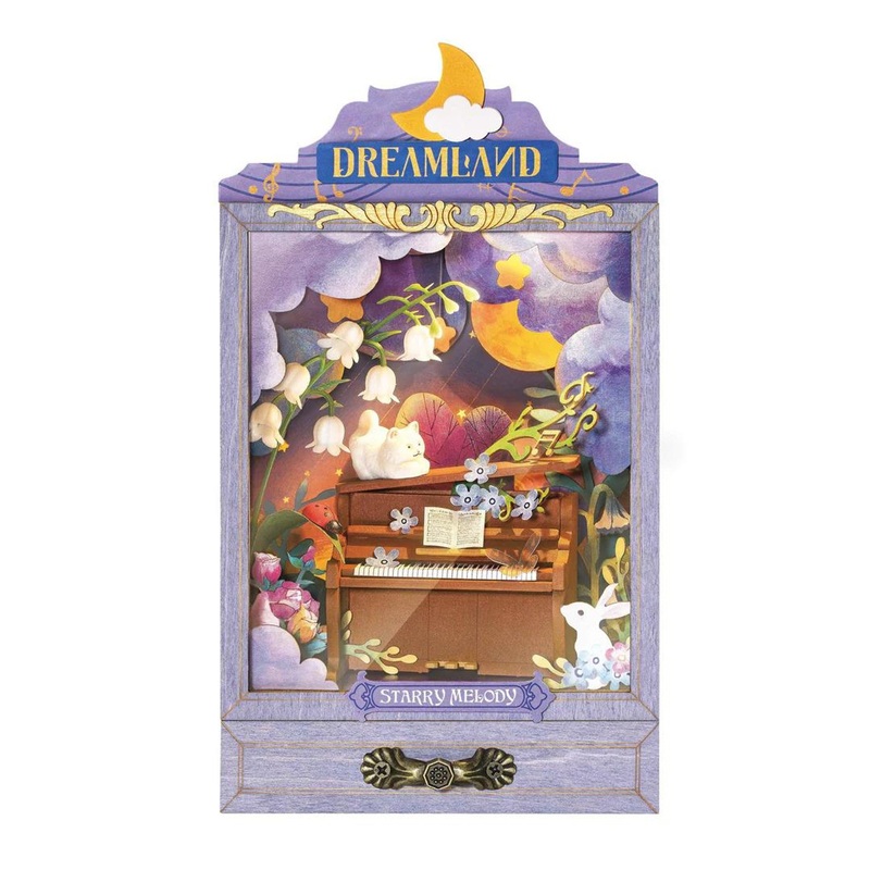 Hand Craft Us DIY Miniature Dollhouse Kit | Starry Melody