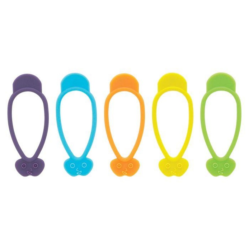 Harold Import Comp The World’s Greatest Stretch-n-Twist Silicone Bag Ties