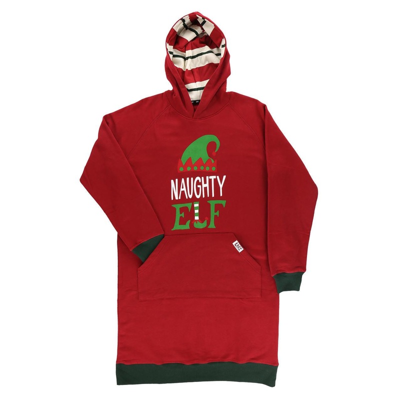 Lazy One Naughty Elf Sleep Hoodie