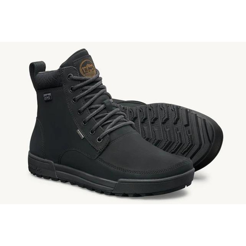 Lems Shoes Waterproof Boulder Summit Boot – Coal