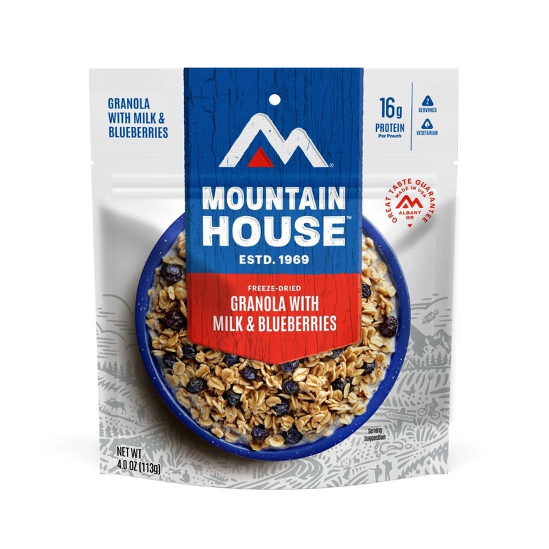 Oregon Freeze Dry In Granola with Milk & Blueberries