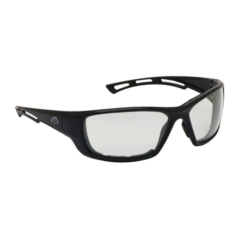 Walker’s Walkers GWP-SF-8280PAD-CL Safety Glasses 8280 with Padding Clear Polycarbonate B