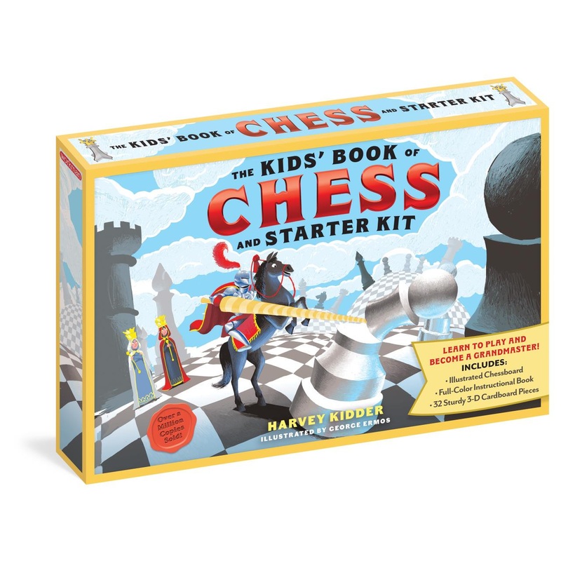 Workman Publishing Kids Book Of Chess And Starter Kit