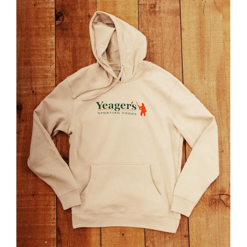 Brist Yeagers Retro Logo Sweatshirt – Desert Tan