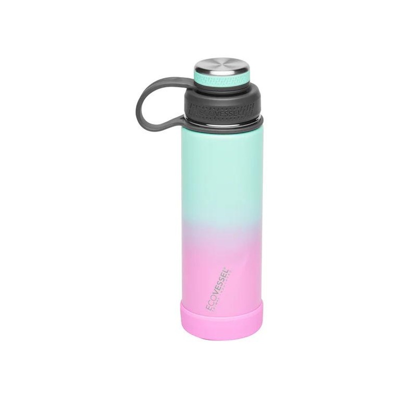 Ecovessel Boulder Insulated Bottl – 20oz – Vapor Wave Ombre