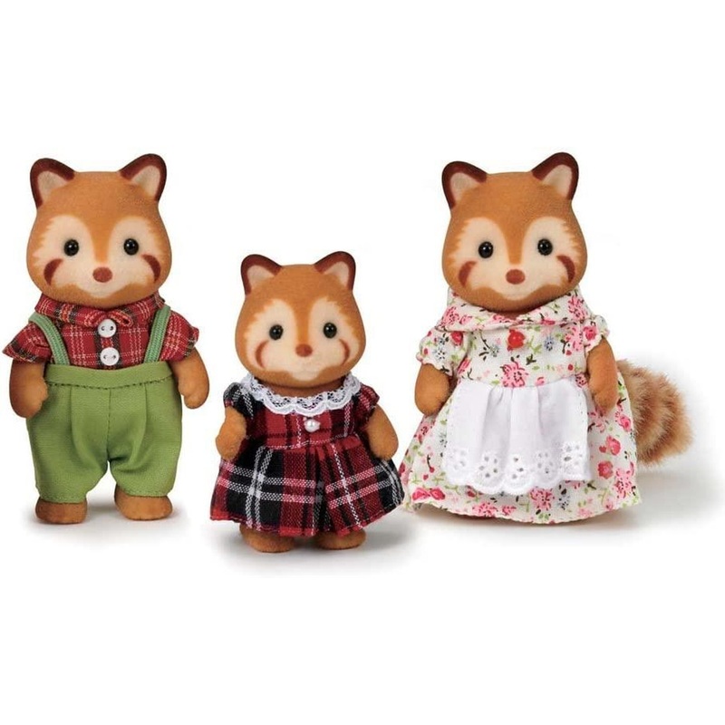 Epoch Everlasting Red Panda Family