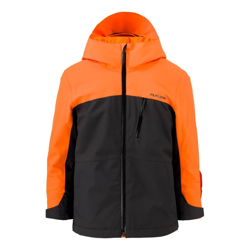 Flylow Youth Explorer Jacket – Black/Blaze