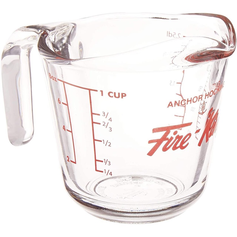 Fox Run Brands Anchor 1-Cup Fire King Measuring Cup