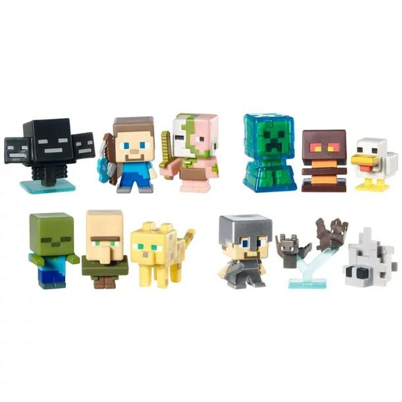 Mattel Inc Minecraft Mini 3-Pack