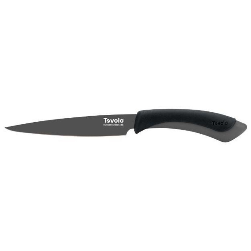 Tovolo 5″ Comfort Grip Slicing Knife – Charcoal