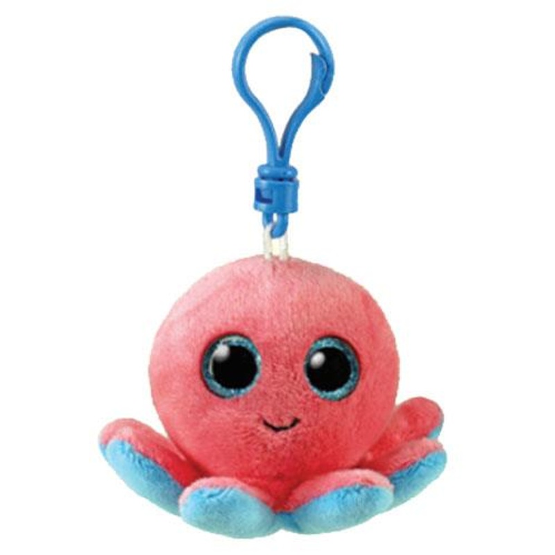 Ty Inc Beanie Boo Sheldon the Octopus Clip