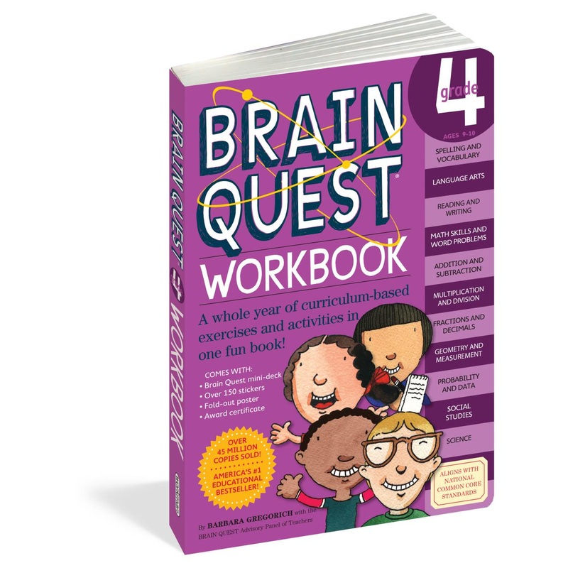Workman Publishing 4th Grade Brain Quest Workbook