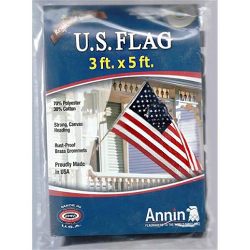 Annin U.S. Flag – Polycotton, 3’x5′
