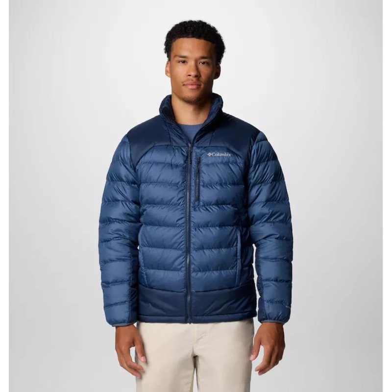 Columbia Sports Wear Men’s Autumn Park II Down Jacket – Dark Mountain/Collegiate Navy