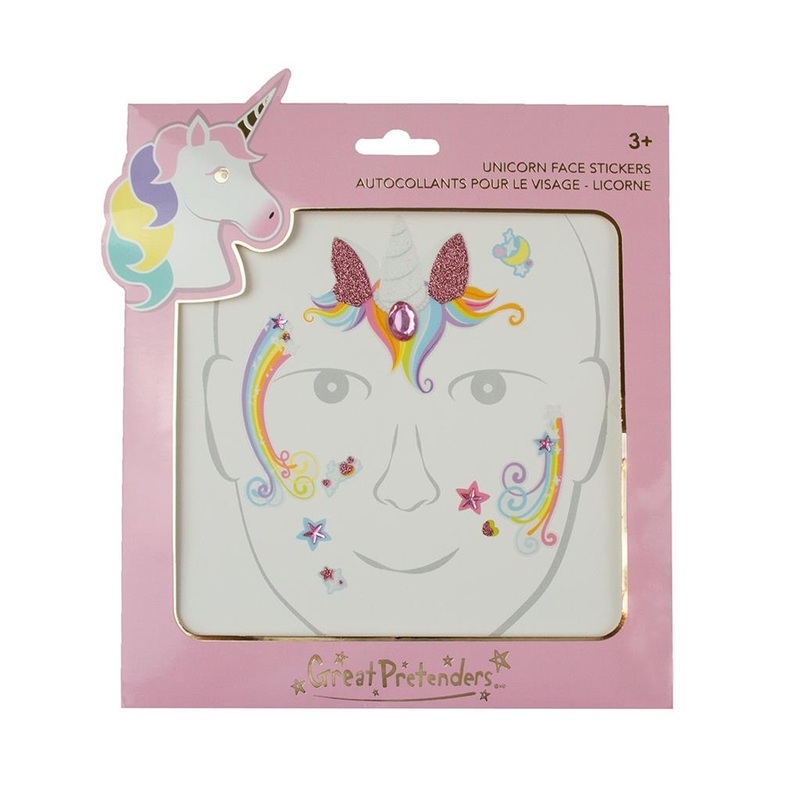 Creative Education Unicorn Fairy Face Sticker