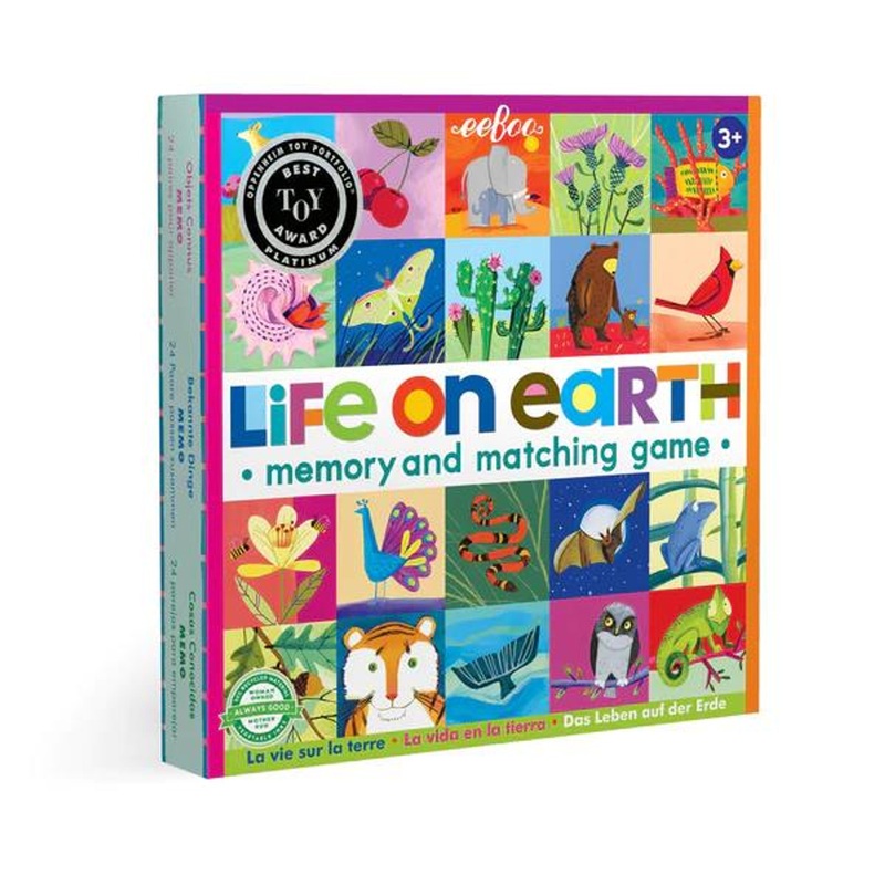 Eeboo Life On Earth Matching Game