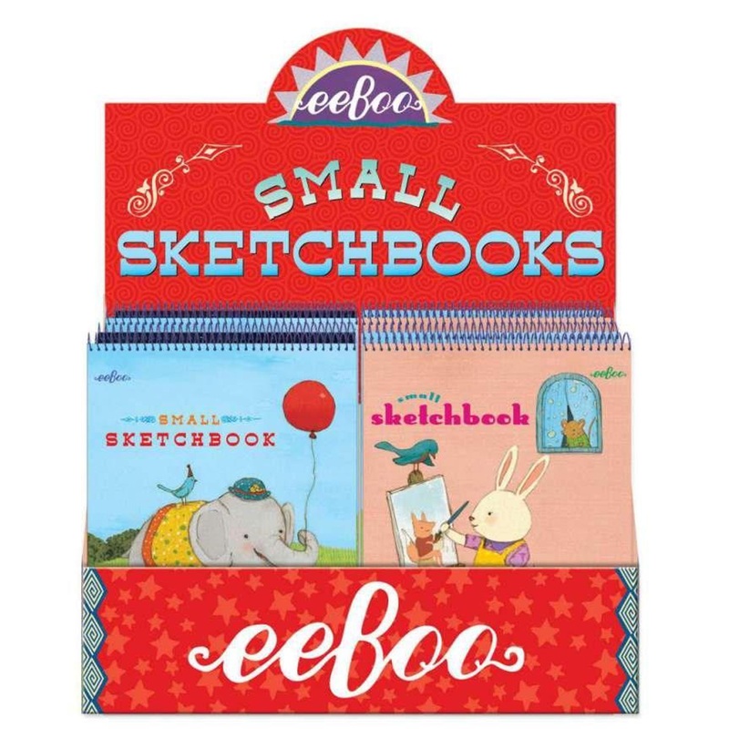 Eeboo Little Assorted Sketchbooks