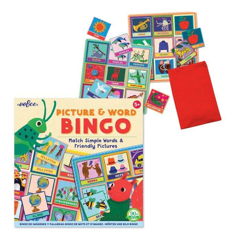 Eeboo Picture & Word Bingo