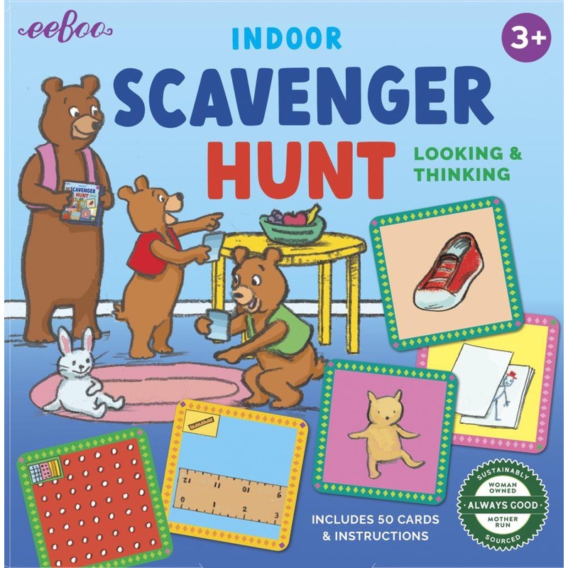 Eeboo Scavenger Hunt  Indoors