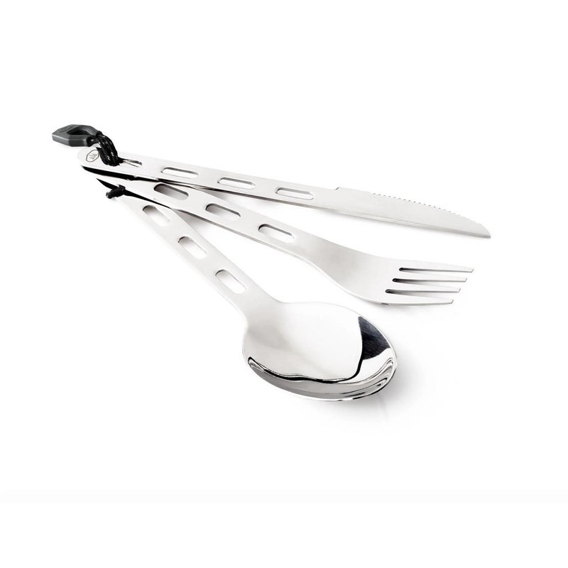 Gsi Outdoors 3 Piece Stainless Steel Cutlery Set
