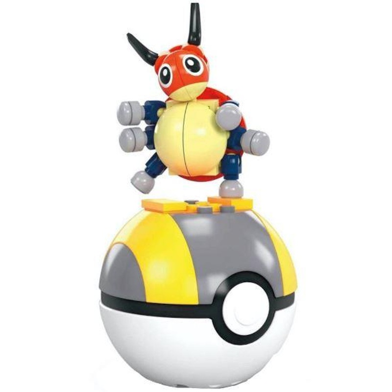 Mattel Inc Mega Construx Pokemon Ledyba Poke Ball