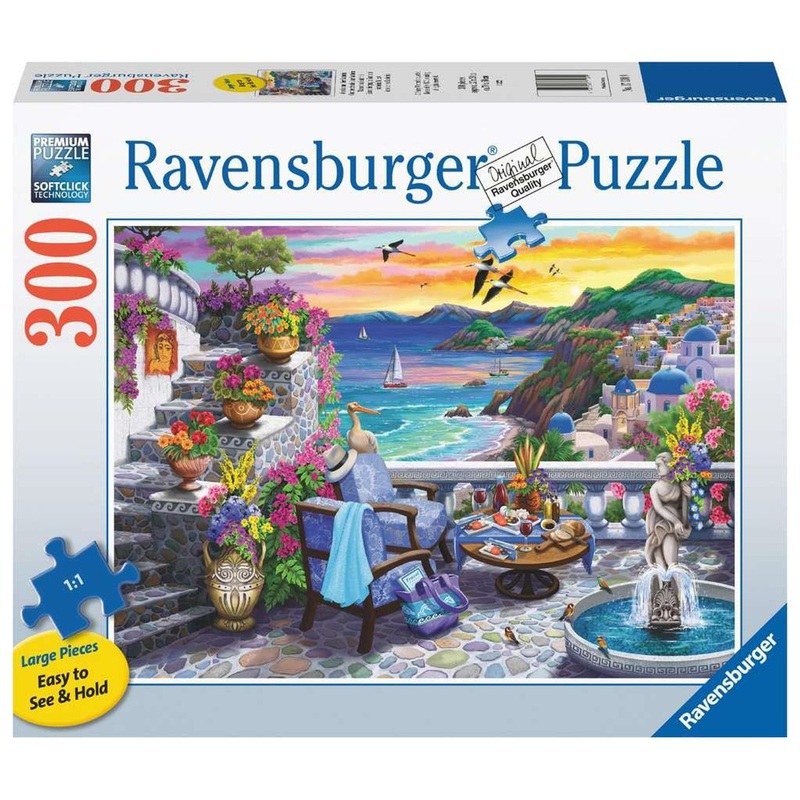 Ravensburger Santorini Sunset 300pc Puzzle