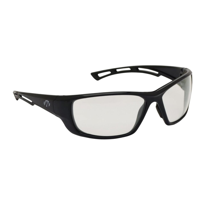 Walker’s Walkers GWP-SF-8280-CL Safety Glasses 8280 Clear Polycarbonate Black