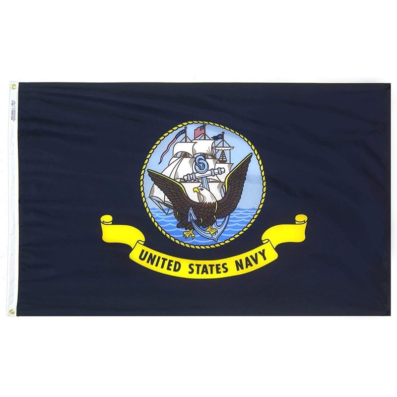 Annin U.S. Navy Flag – Nylon, 3’x5′