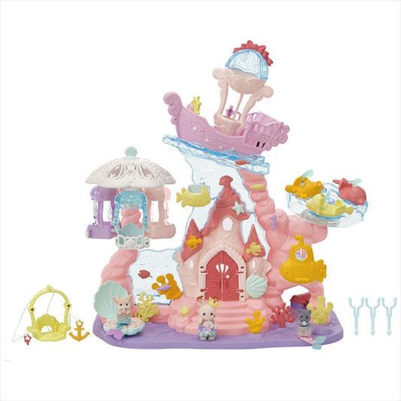 Epoch Everlasting Calico Critters Baby Mermaid Castle