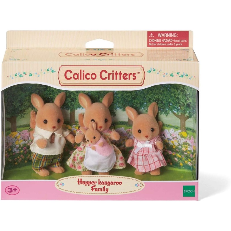 Epoch Everlasting Calico Critters Kangaroo Family