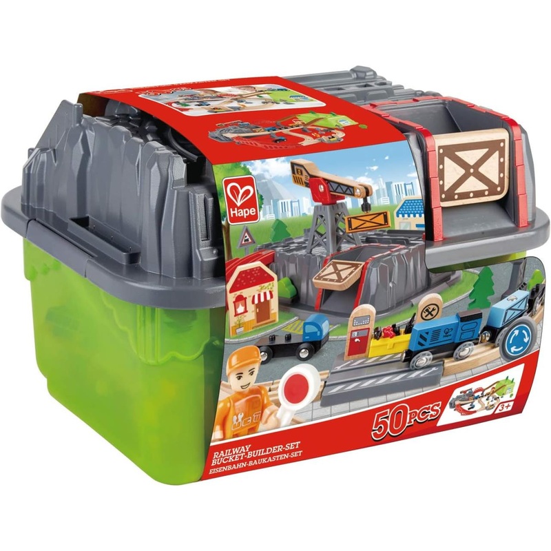 Hape International Railway Bucket-Builder-Set